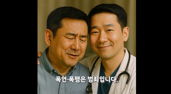 의료진을 지켜주세요! 폭언·폭행 NO 대표 이미지